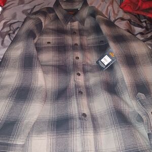NWT Men's Flannel Coat
